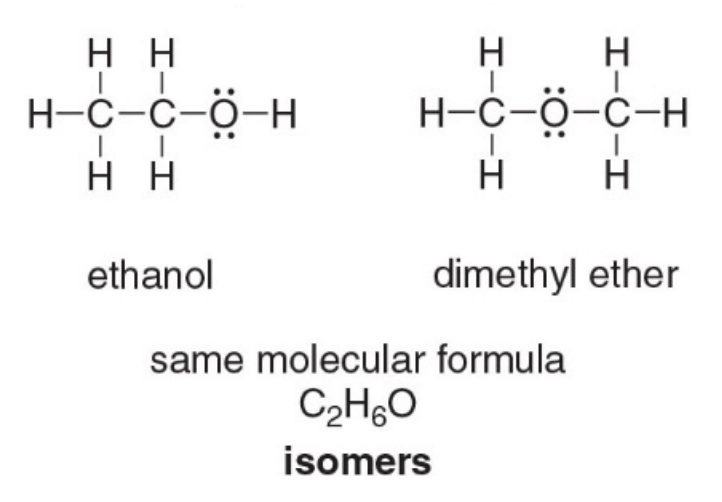 Ethanol and dimethyl ether