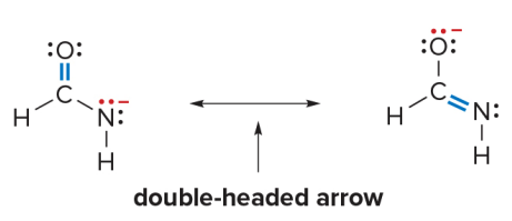 Resonance structure example